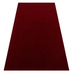 Alfombra ETON PLUS Melange rojo / negro
