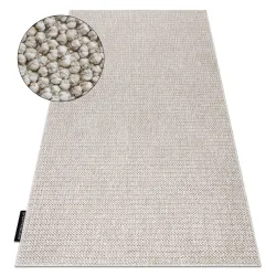 Alfombra CASABLANCA LOOP beige rizada, suave