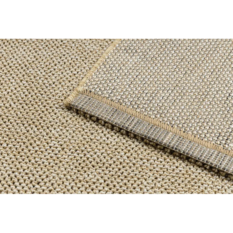 Alfombra rectangular beige polipropileno – vista 5