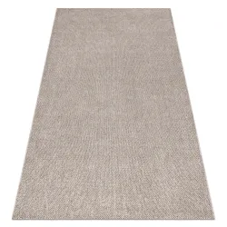 Alfombra Marrón Polipropileno 80x150 cm