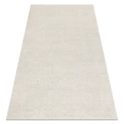 Alfombra Crema Polipropileno 80x150 cm