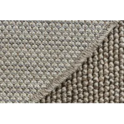Alfombra Redonda Marrón Polipropileno 80 cm – vista 3