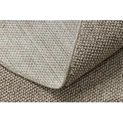 Alfombra Redonda Marrón Polipropileno 80 cm – vista 4