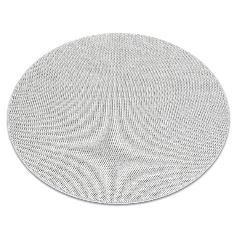 Alfombra rectangular de polipropileno plata, diseño moderno para el hogar