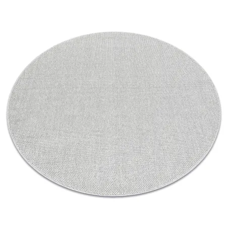 Alfombra rectangular de polipropileno plata, diseño moderno para el hogar