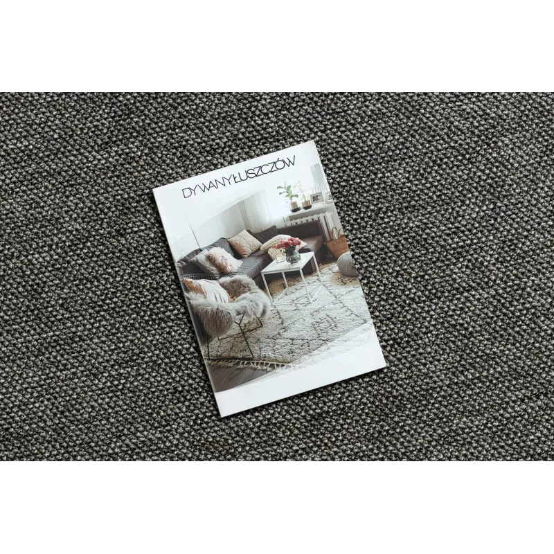 Alfombra Gris Polipropileno Rectangular – vista 2
