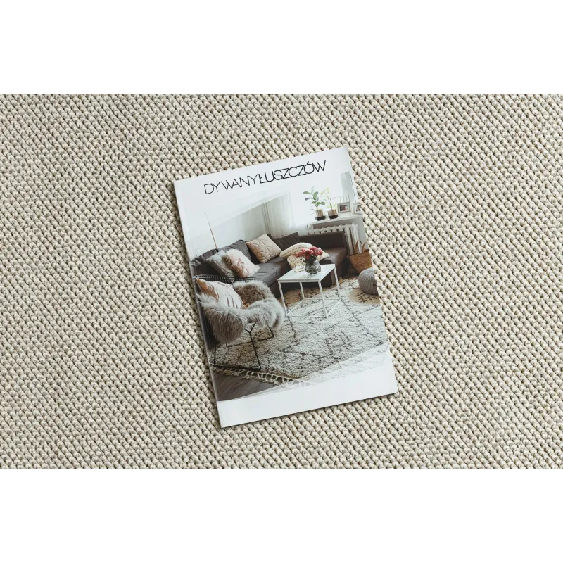 Alfombra Crema Polipropileno Rectangular – vista 2