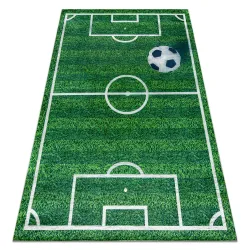 Alfombra lavable BAMBINO 51760 Cancha, futbol para niños antideslizante - verde