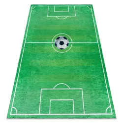 Alfombra lavable BAMBINO 9731 Cancha, futbol para niños antideslizante - verde