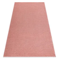 Alfombra ETON PLUS rosa polvora unicolor, monocromatica, lisa
