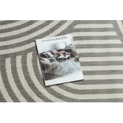 Alfombra a rayas, perfecta para la sala de estar o el dormitorio