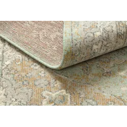Dywan SOHO 477.01.LA402 wełniany OSTA - Ornament, rozeta naturalny zielony / beż