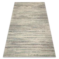 Alfombra ABBY 486.57.LA100 lana OSTA - Vintage, moderno beige / azul