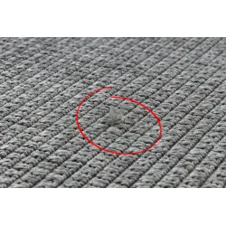 Alfombra TIMO 5979 de fibra natural para exterior