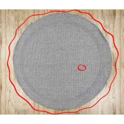 Alfombra elegante TIMO 5979 para sala o terraza