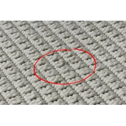 Alfombra MIMO 5979 en sisal blanco, un toque elegante para exteriores