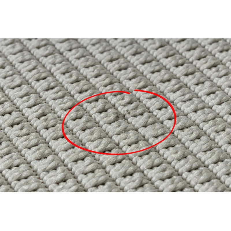 Alfombra MIMO 5979 en sisal blanco, un toque elegante para exteriores