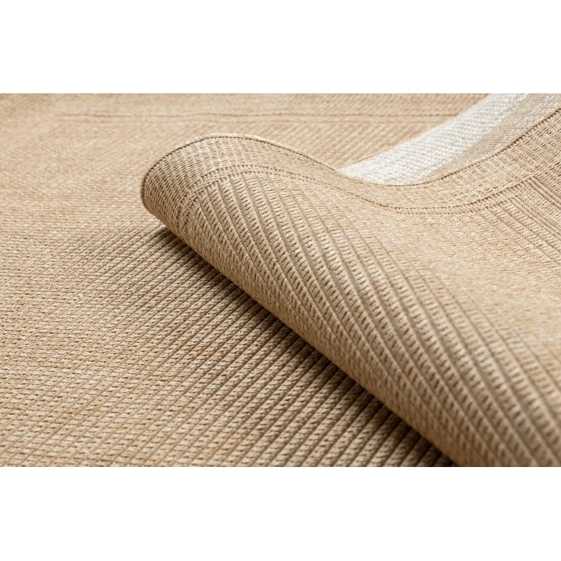 Alfombra TIMO 5979 de sisal, resistente y de alta calidad para exteriores