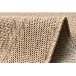 Alfombra TIMO 5979, perfecta para jardín o terraza, de material natural