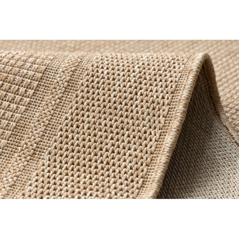 Alfombra TIMO 5979, perfecta para jardín o terraza, de material natural