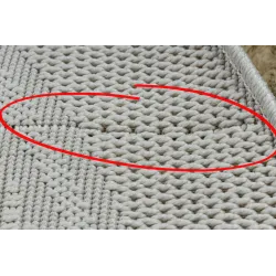 Alfombra versátil TIMO 5979 para interiores y exteriores, práctica y elegante