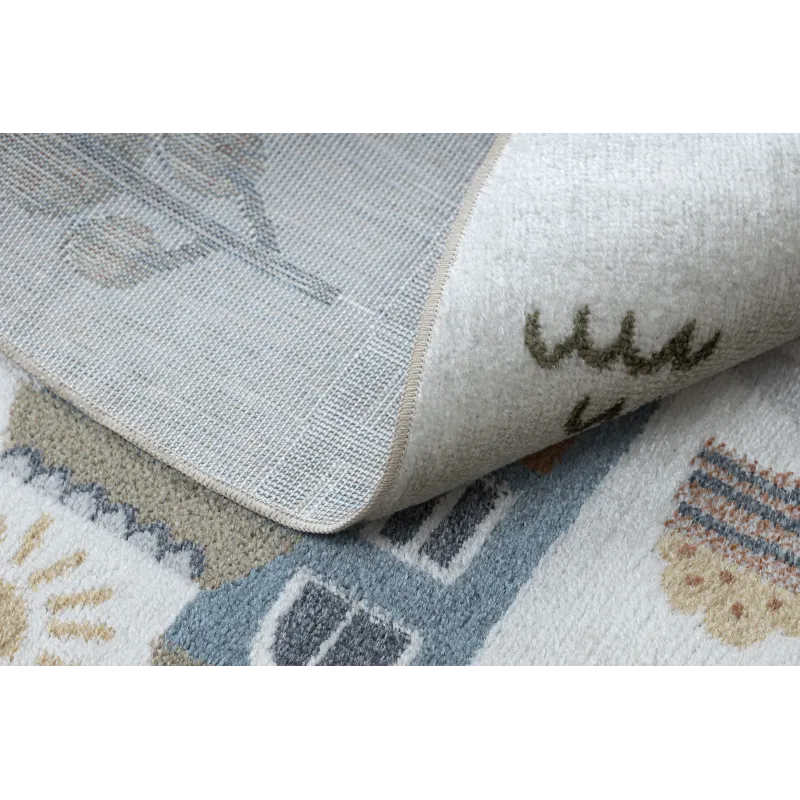 Alfombra BONO 9207 para habitación infantil, elegante y práctica