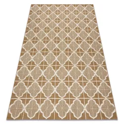 Alfombra FLAT 48900001 Espaldera marroquí hilo beige natural