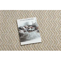 Estilo moderno para alfombra crema y beige, perfecta para la sala