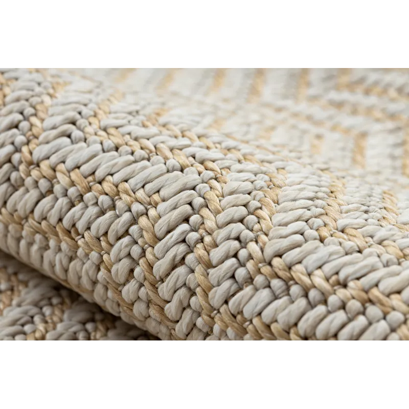 Alfombra elegante en espiga, perfecta para interiores modernos