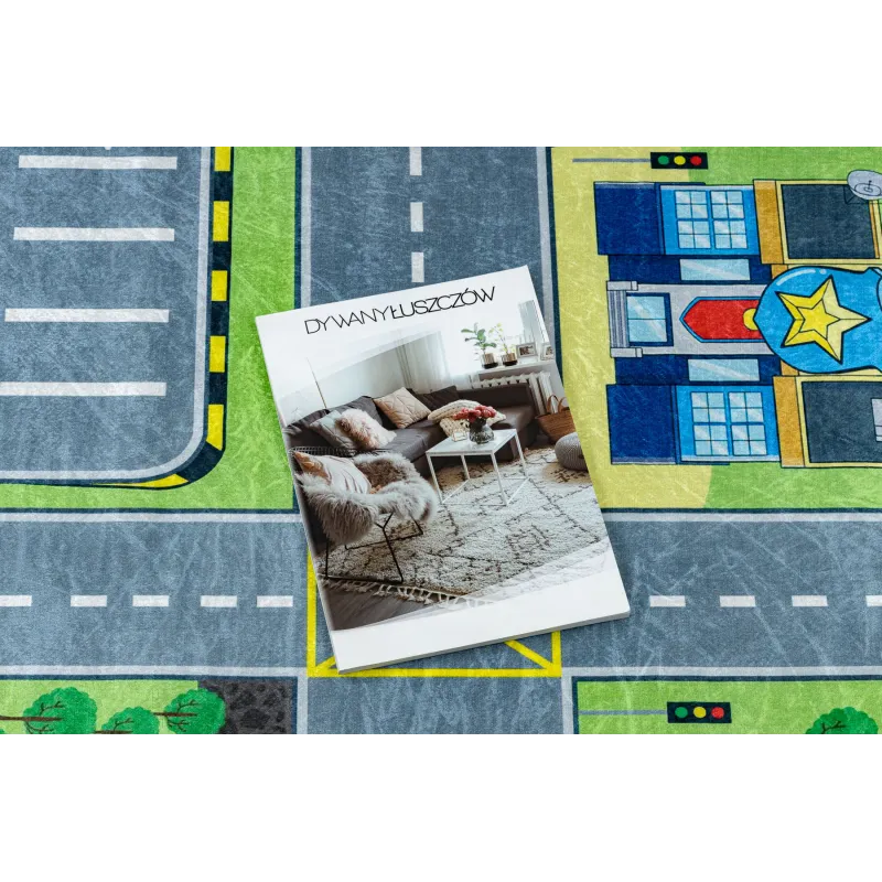Alfombra BAMBINO 9028, suave y antideslizante para habitaciones infantiles
