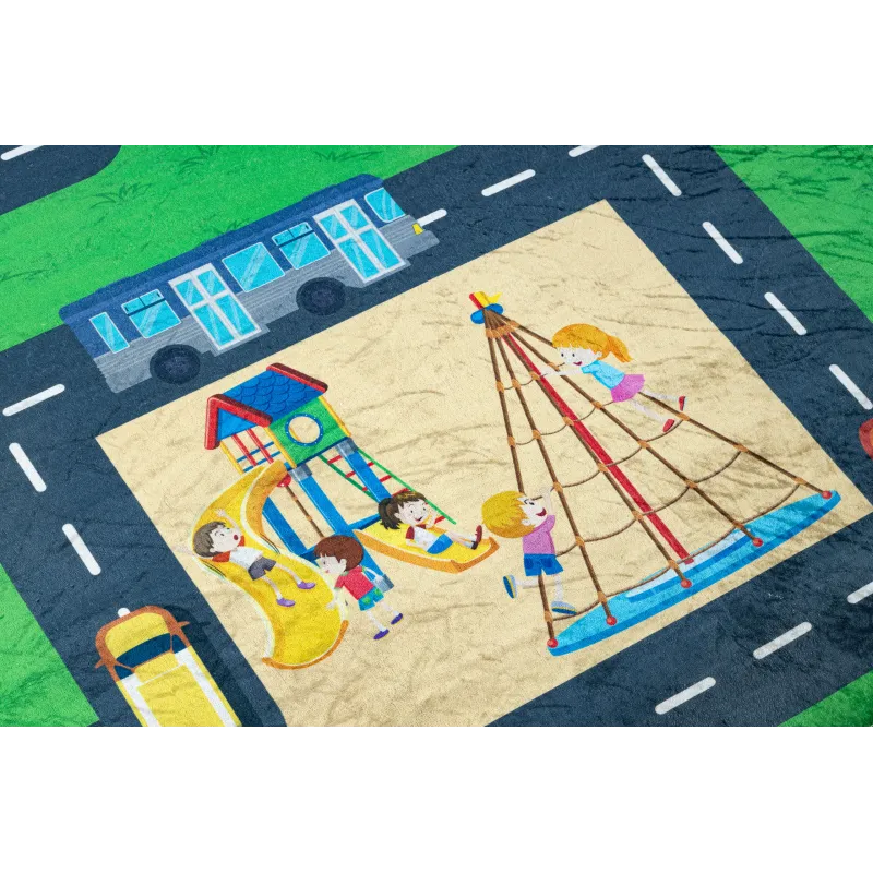 Alfombra BAMBINO 2660 práctica para la habitación infantil, fácil de limpiar