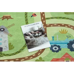 Alfombra BAMBINO 50200 con superficie antideslizante, perfecta para el juego infantil