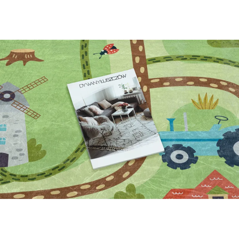 Alfombra BAMBINO 50200 con superficie antideslizante, perfecta para el juego infantil