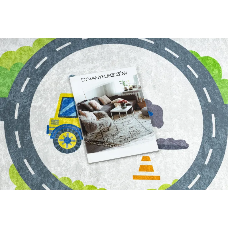 Alfombra BAMBINO 2338 de material suave, segura para los niños