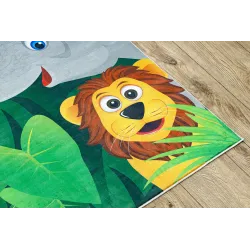 Alfombra BAMBINO 2705, ideal para jugar en la habitación, colorida
