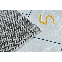 Alfombra BAMBINO 43092, perfecta para la habitación infantil, colorida y práctica