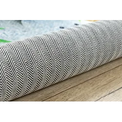 Alfombra BAMBINO 54090, circular, fácil de limpiar, para la habitación infantil