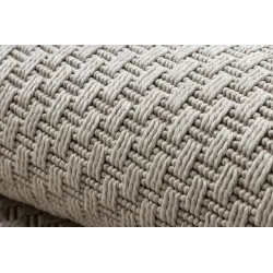 Alfombra TIMO 6272 beige, ideal para uso exterior