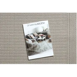 Alfombra de pasillo TIMO 5979 en color beige, perfecta para decoraciones modernas