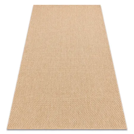 Alfombra TIMO 6272 de sisal exterior en beige oscuro, producto de segunda clase