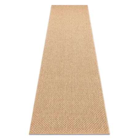 Alfombra TIMO 5979 en color beige oscuro, de sisal, perfecta para exteriores