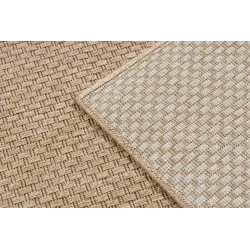 Alfombra TIMO 5979 de sisal, resistente y perfecta para exteriores
