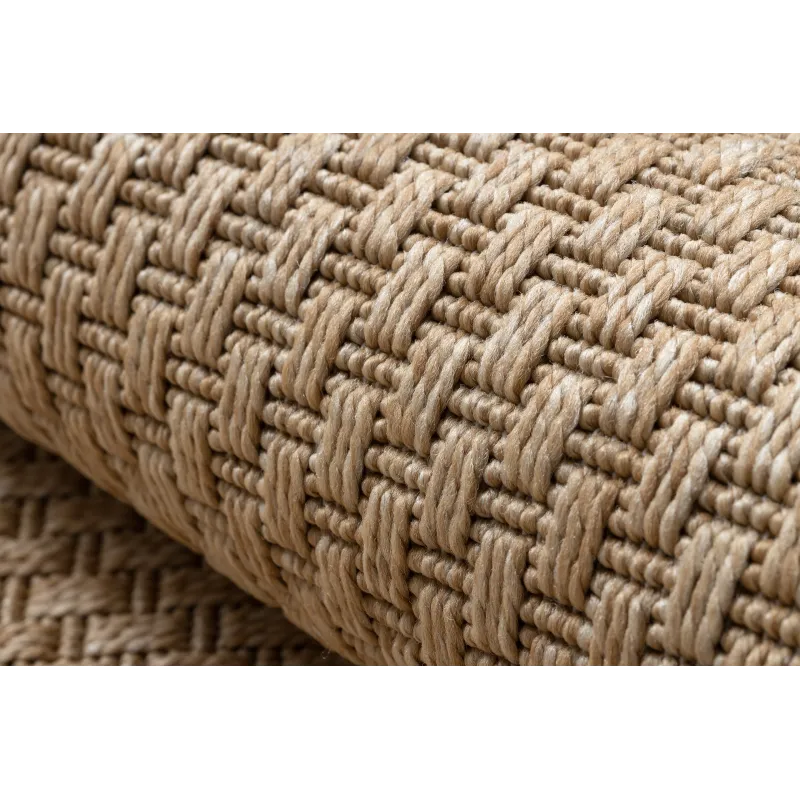 Alfombra de sisal TIMO 6272, perfecta para momentos de relax al aire libre