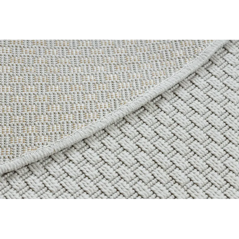 Alfombra TIMO 6272 de sisal, resistente y duradera para exteriores