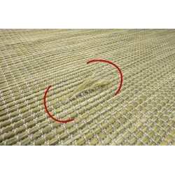 Alfombra sisal PATIO 2778 verde, ideal para sala o dormitorio