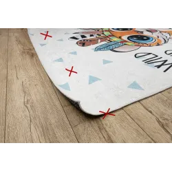Alfombra suave para niños de tela antideslizante - ideal para jugar