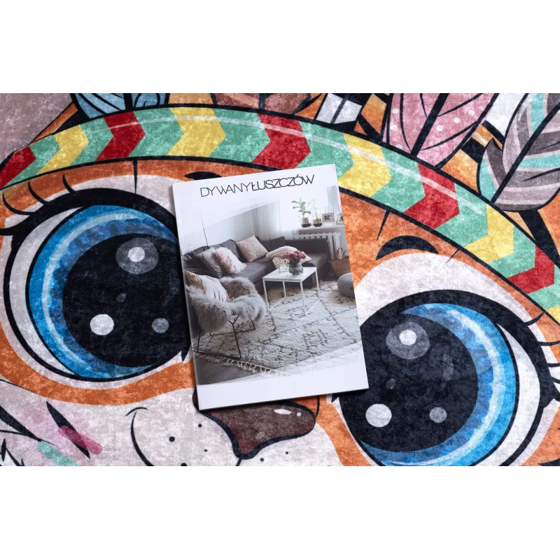 Alfombra para niños con diseño de tigre - perfecta para la habitación infantil