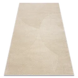 Alfombra BALANCE 0194 taupe - Geométrica, estructural, glamour