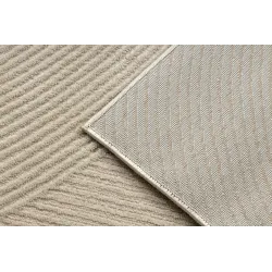 Dywan BALANCE 0194 taupe - Geometryczny, strukturalny, glamour 