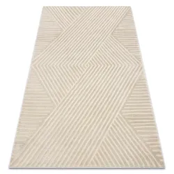 Alfombra BALANCE 1503 taupe - Geométrica, estructural, glamour